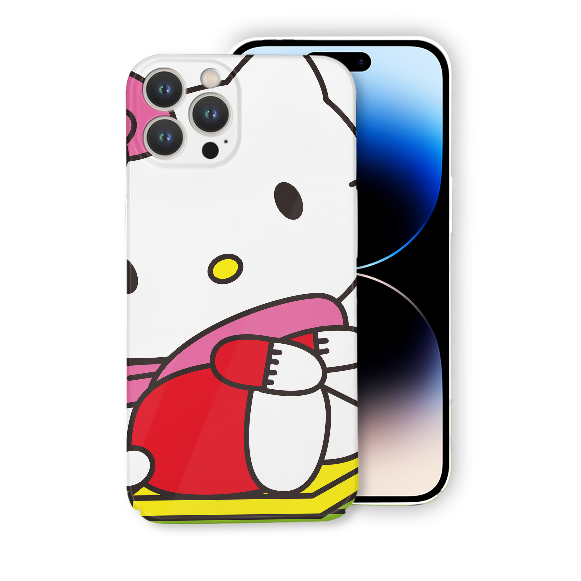 （画像用） Hello Kitty ハローキティ 【iPhone 14シリーズ対応】ハードケース